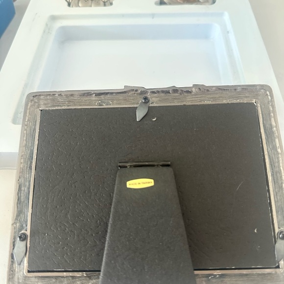 Dog Frames Set of 3 Metal Silver WOOF A House is not a Home Without A Dog - Picture 5 of 8